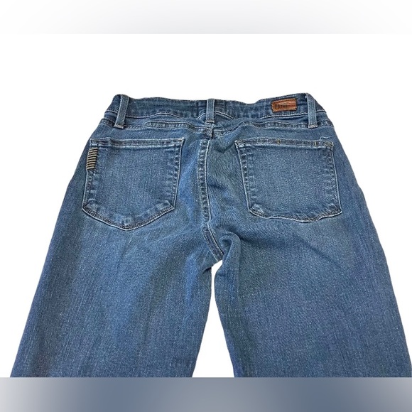 Paige Jeans Size 27 Skinny Leg Blue Denim Made In USA - Picture 5 of 5